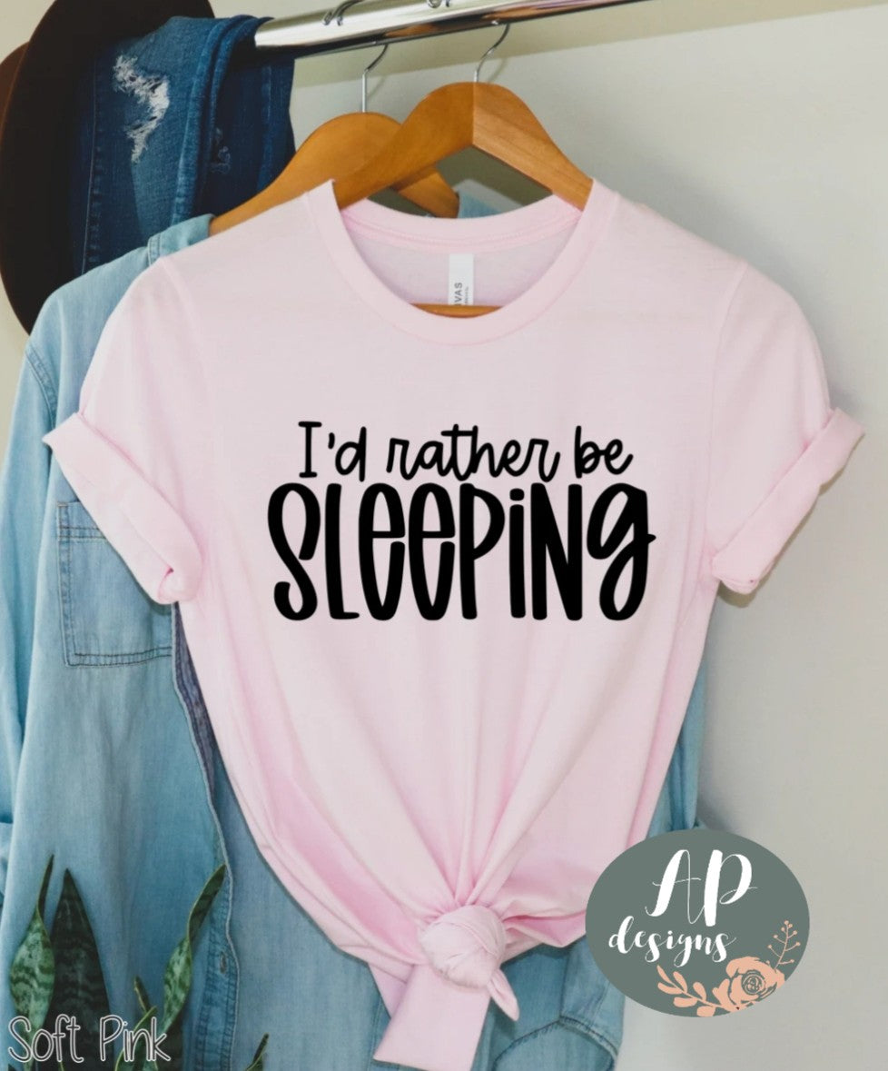 I'd Rather Be Sleeping