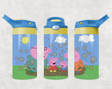 Load image into Gallery viewer, Muddy Puddles Flip Top Tumbler

