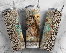 Load image into Gallery viewer, Leopard Horse Tumbler

