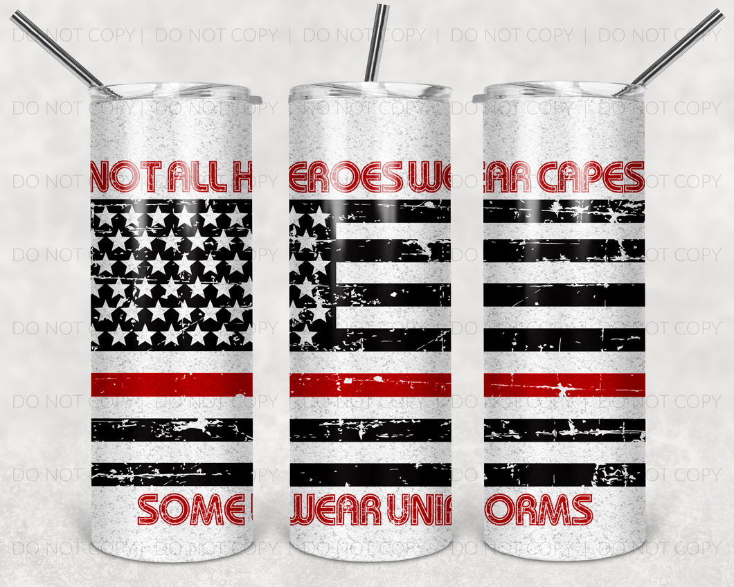 Not all heroes red line  Tumbler