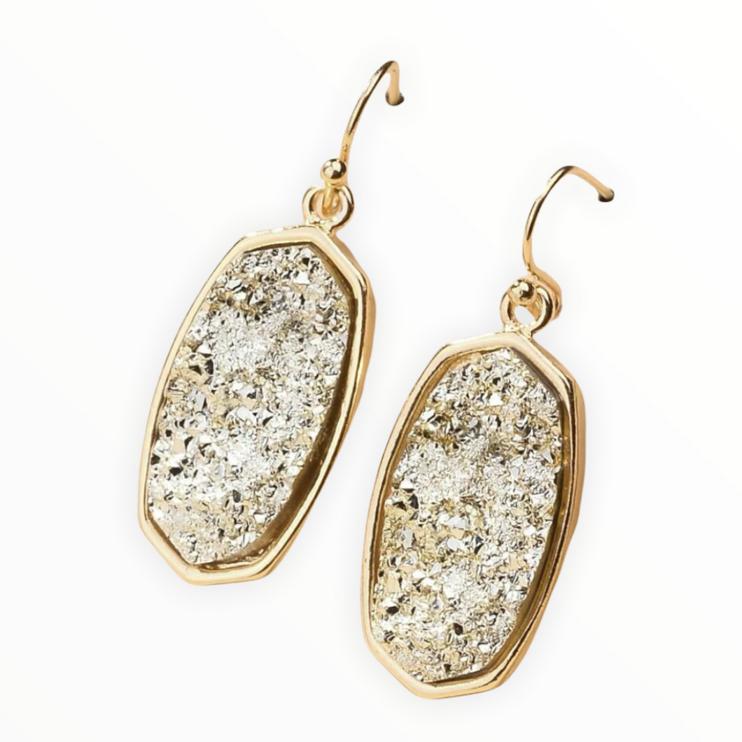 Dangle Light Gold Earring