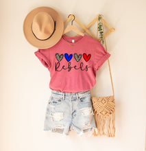 Load image into Gallery viewer, Rebels  Leopard Hearts
