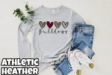Load image into Gallery viewer, Bulldogs Leopard Hearts
