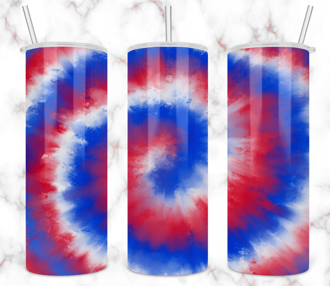 USA Tie Dye Tumbler