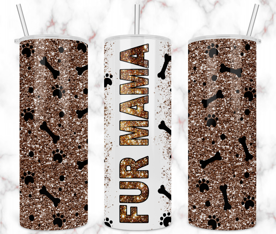 Leopard Fur Mama Tumbler