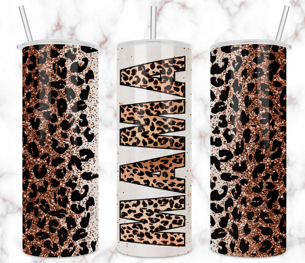 Leopard Mama Tumbler