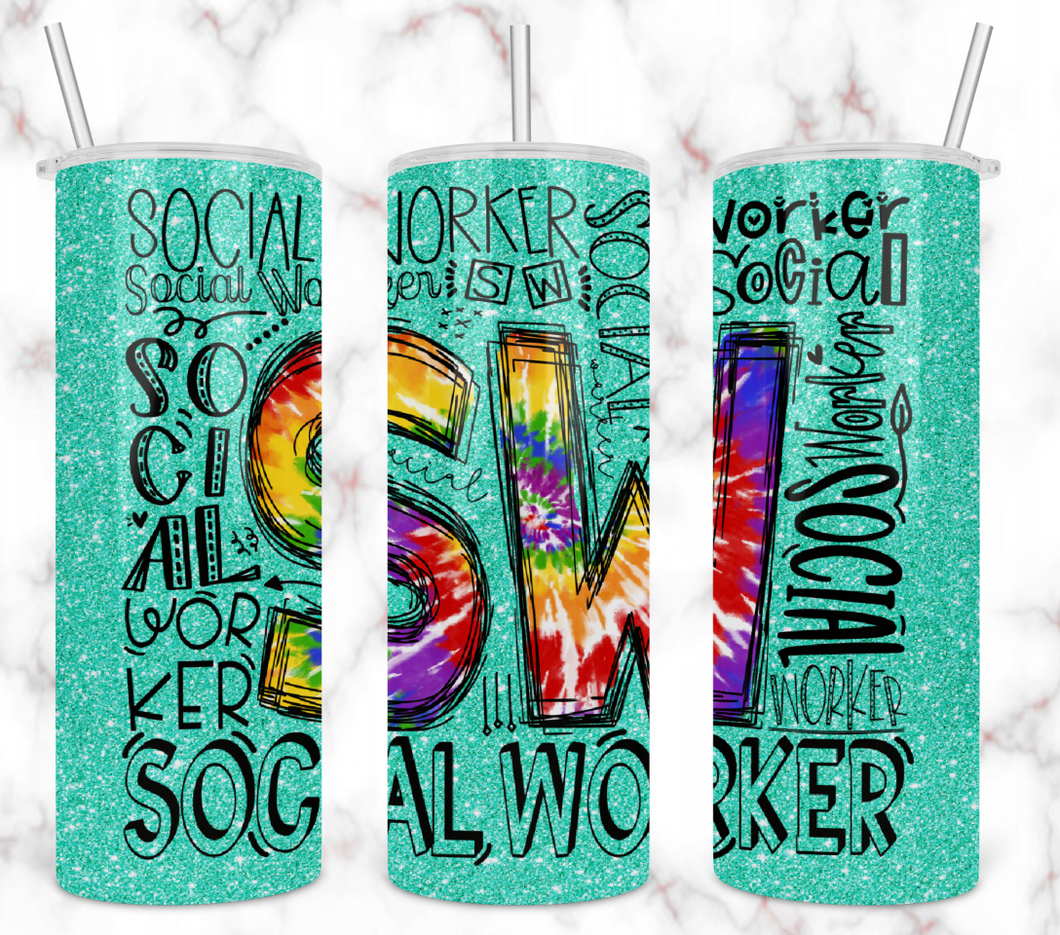 Social Worker Tumbler