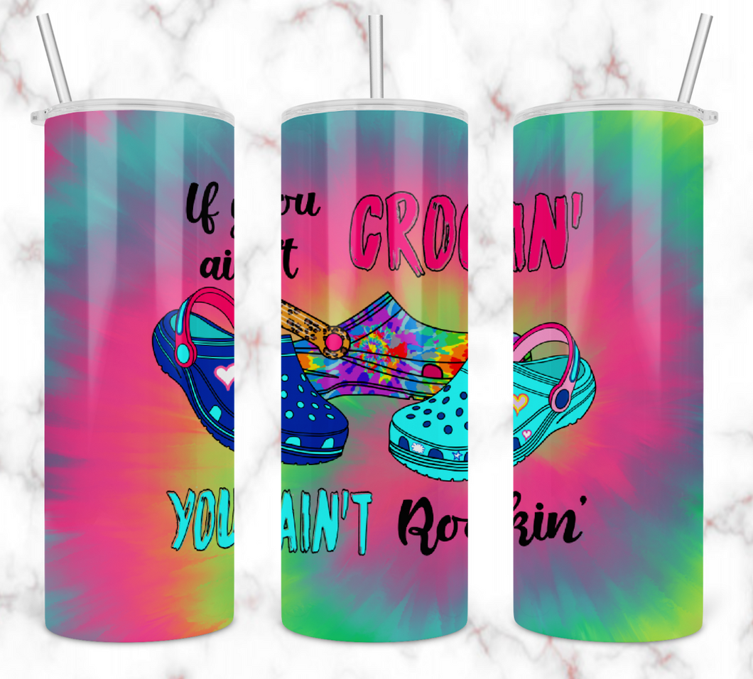 Crocs Tie Dye Tumbler