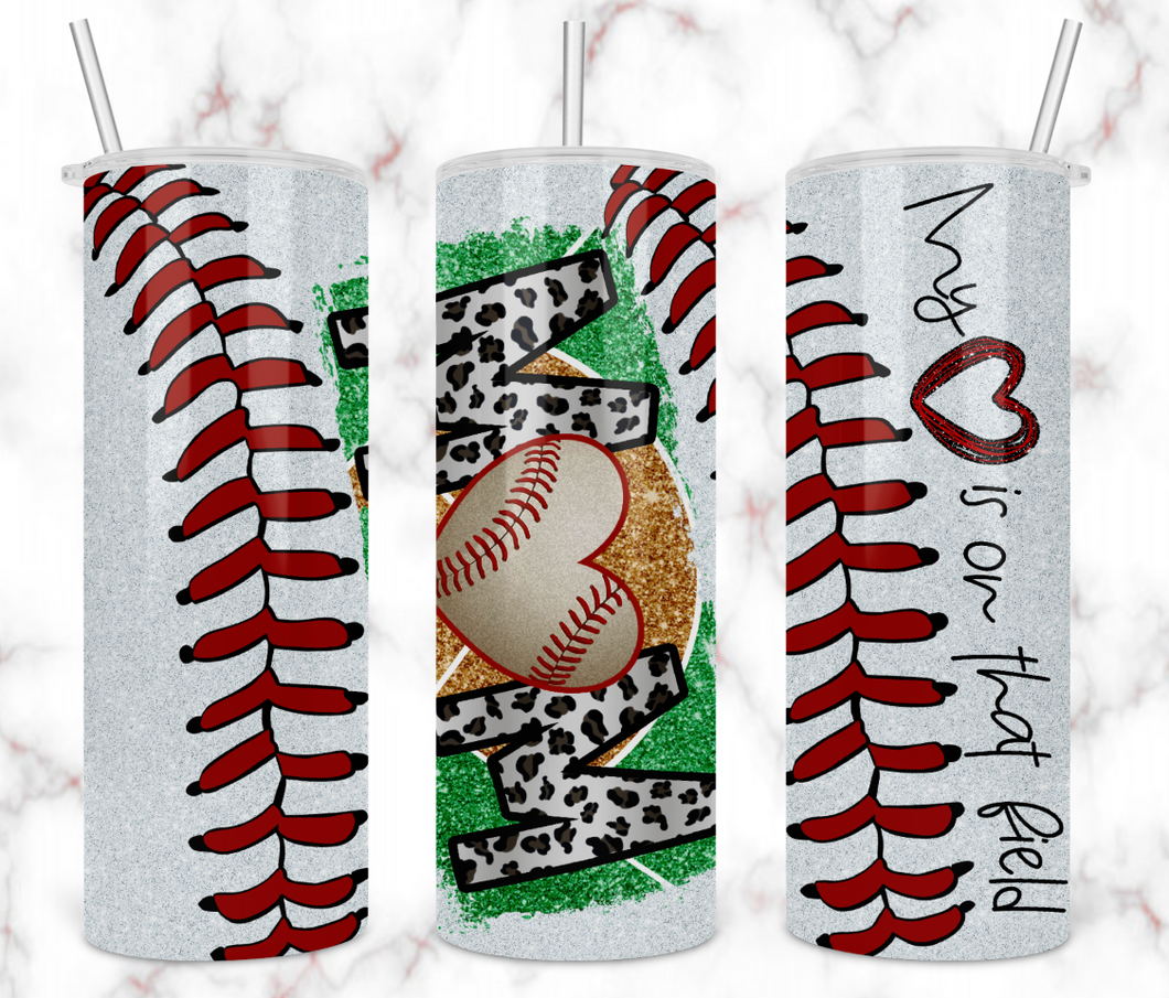 Baseball Mom Tumbler