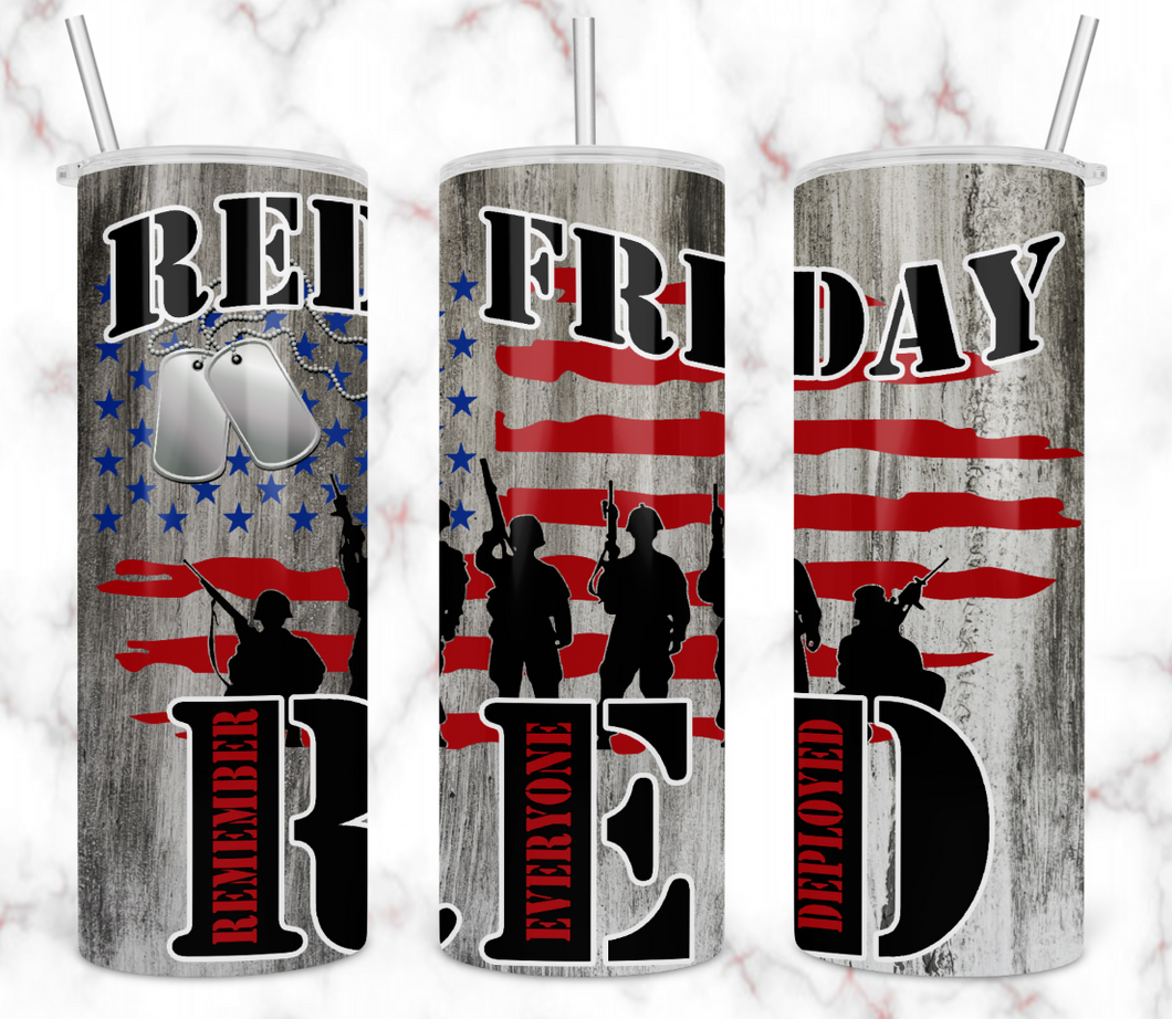 Red Friday Tumbler