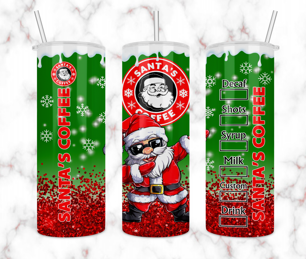 Santa's Coffee Tumbler