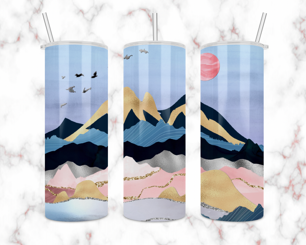 Mountains Tumbler