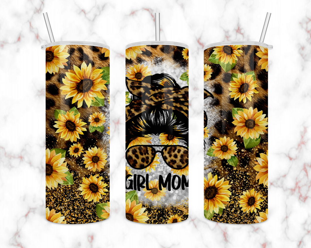 Girl Mom Tumbler