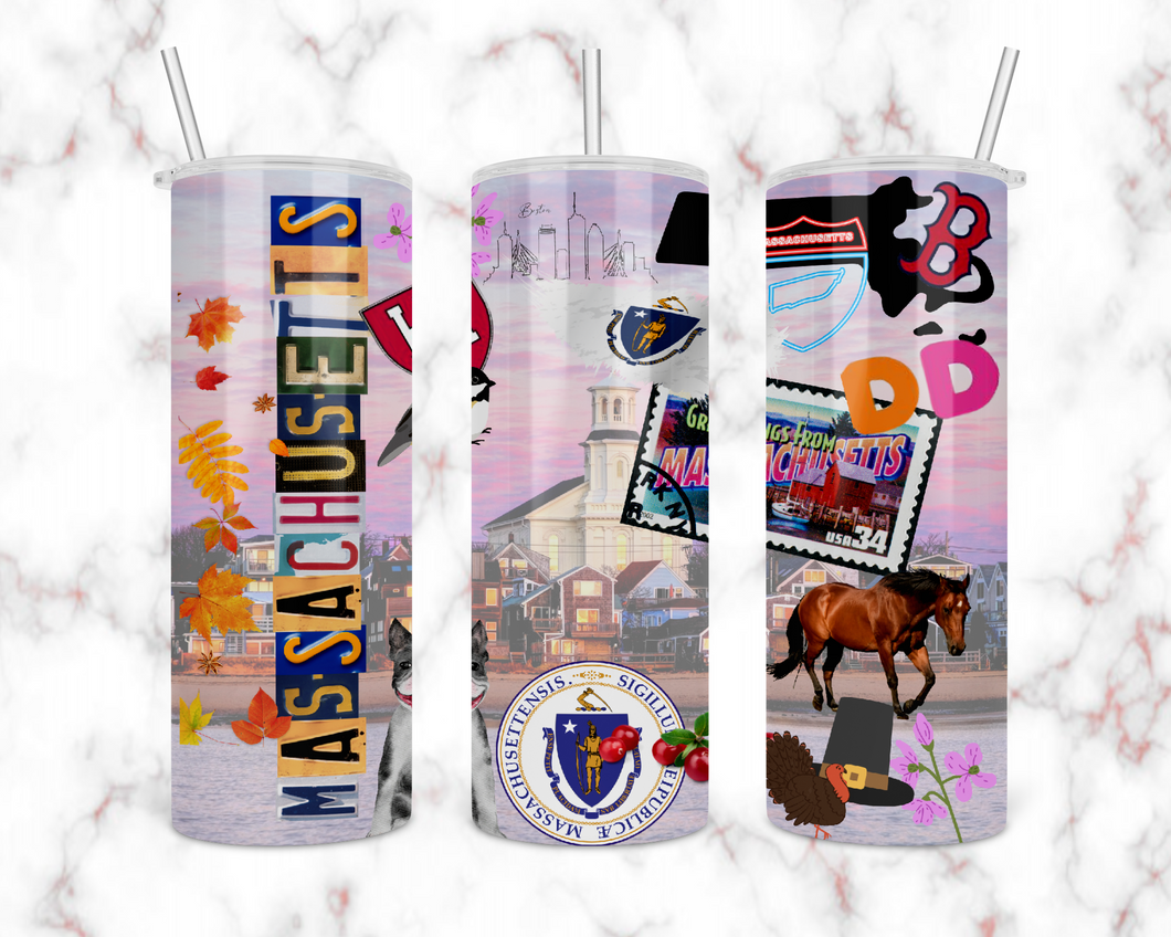 Massachusetts Tumbler
