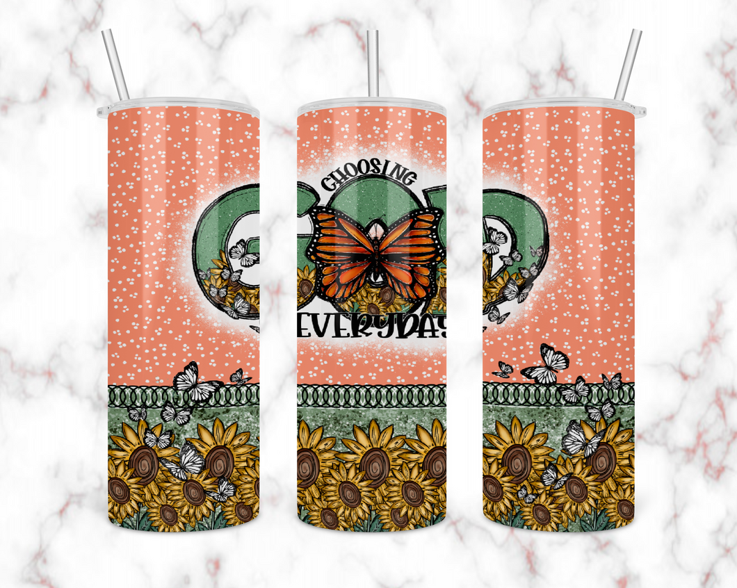 Choosing God Everyday Tumbler