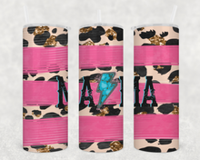 Load image into Gallery viewer, Mama bolt leopard pink Tumbler
