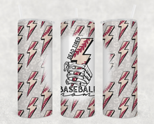 Load image into Gallery viewer, Dead Tired Baseball Mom Tumbler
