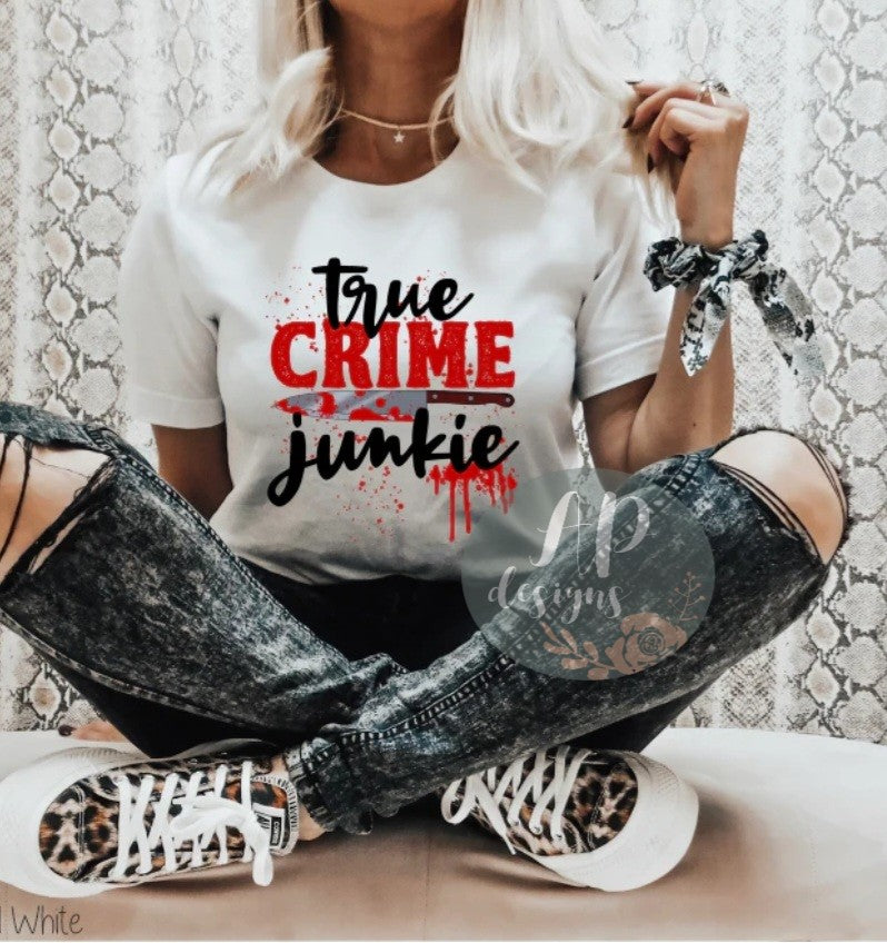 True Crime Junkie Full Color