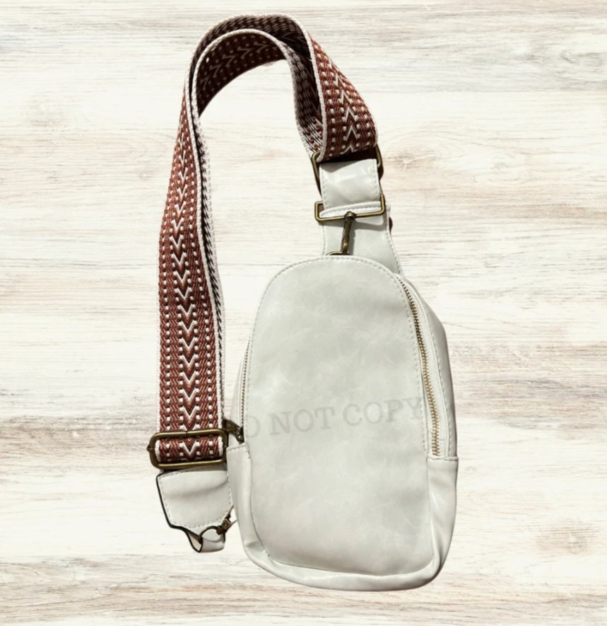 Cream Sling Bag