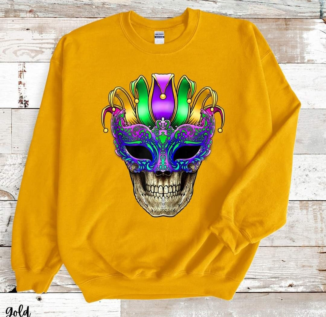 Mardi Gras Skull