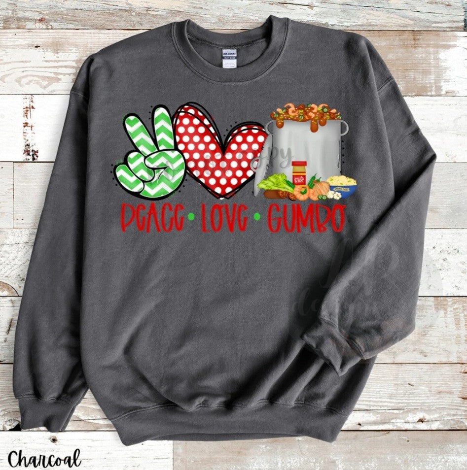 Peace. Love.  Gumbo.