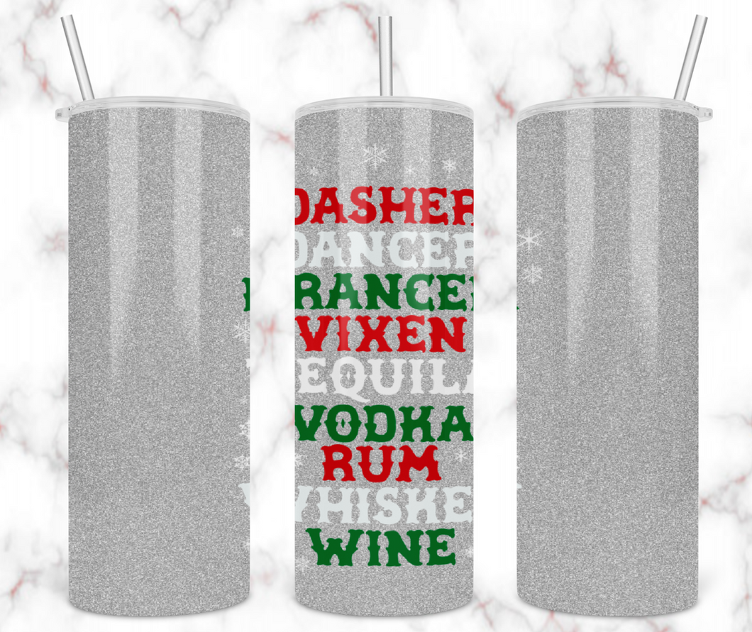 Reindeer Alcohol Tumbler