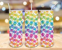 Load image into Gallery viewer, Rainbow 420 weed  Tumbler
