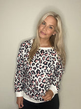 Load image into Gallery viewer, Pink Animal Print Pullover
