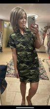 Load image into Gallery viewer, Camo V Neck Dress
