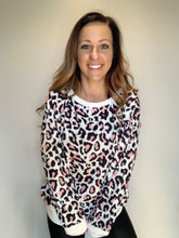 Load image into Gallery viewer, Pink Animal Print Pullover
