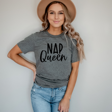 Load image into Gallery viewer, Nap Queen - Ink Deposited Graphic Tee
