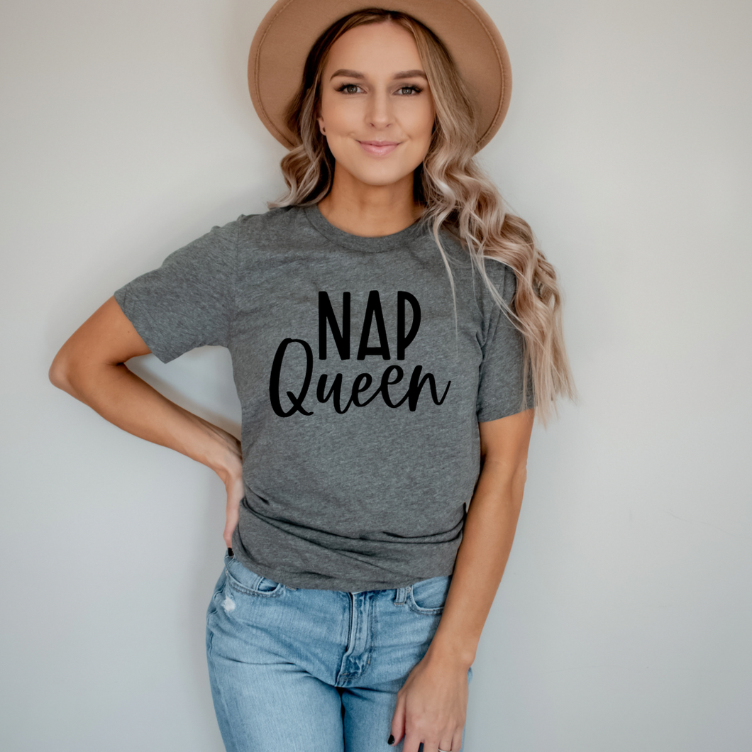 Nap Queen - Ink Deposited Graphic Tee