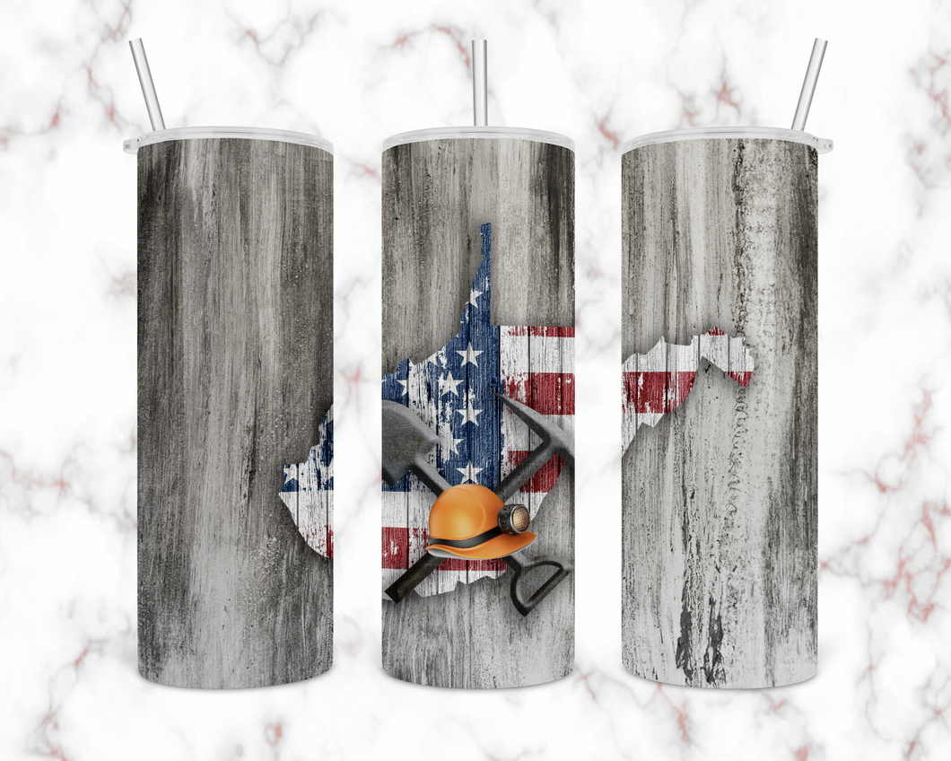 WV Coal Miner Tumbler