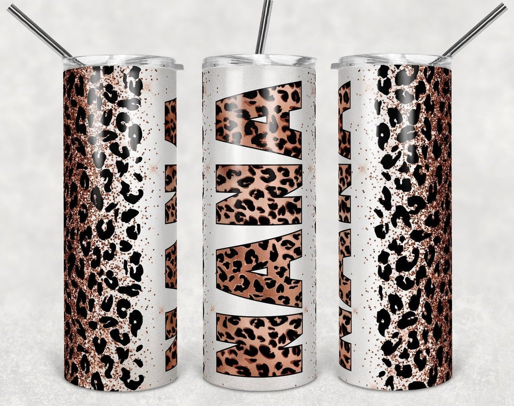 Leopard Nana Tumbler