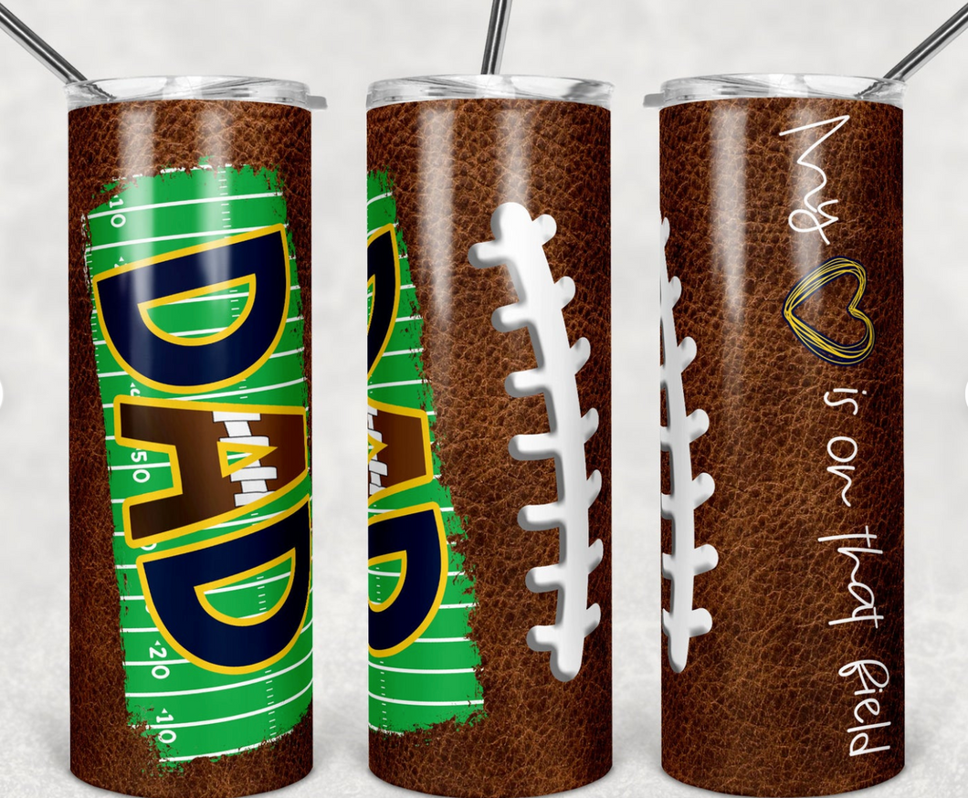 Football Dad Tumbler