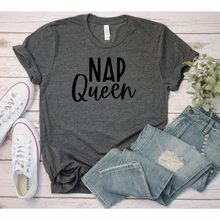 Load image into Gallery viewer, Nap Queen - Ink Deposited Graphic Tee
