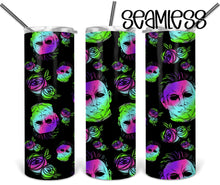Load image into Gallery viewer, Pretty Horror Michael black  Tumbler
