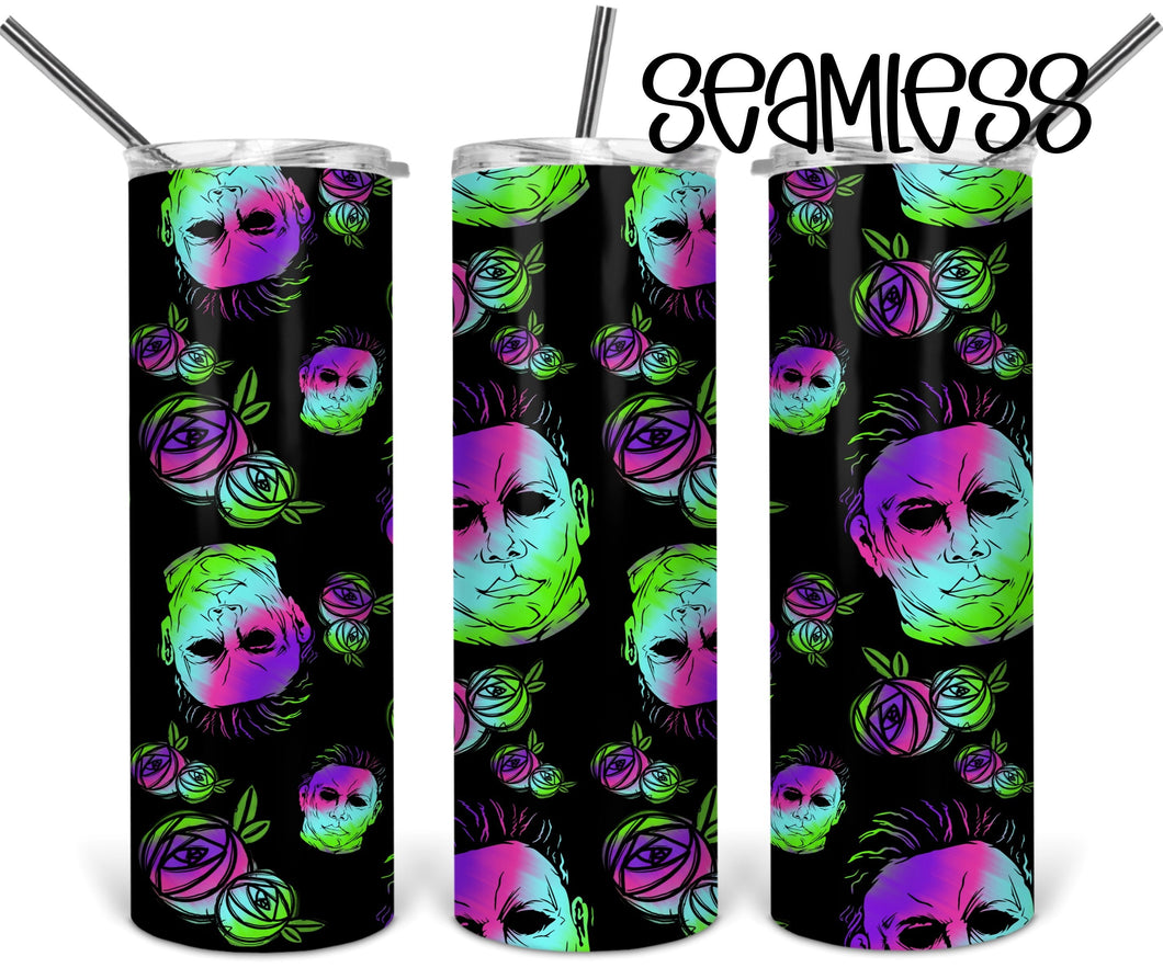 Pretty Horror Michael black  Tumbler