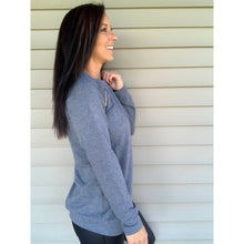 Load image into Gallery viewer, Gray Zip Sweatshirt
