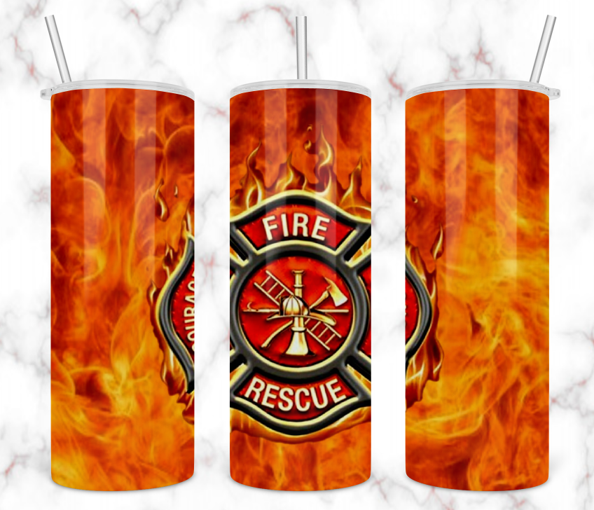 Firefighter Tumbler