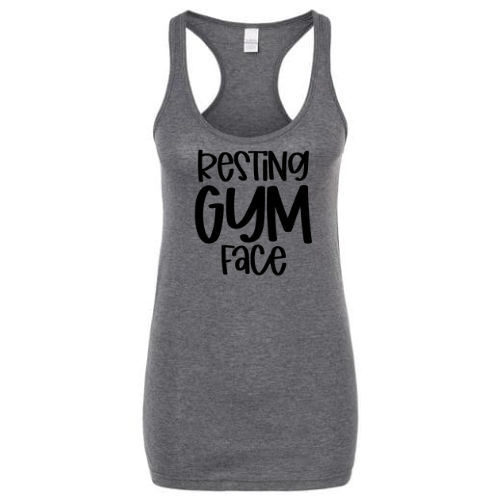 Resting Gym Face - Graphic Tank - Pre Order (2 Weeks)
