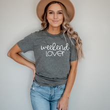 Load image into Gallery viewer, Weekend Lover - Screen Print Transfer Graphic Tee
