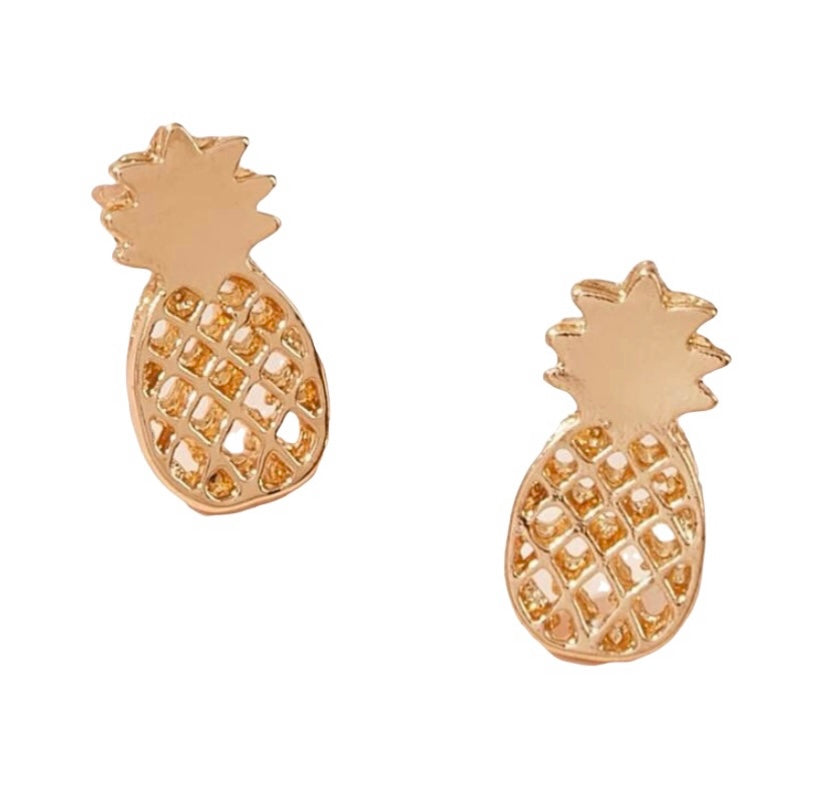 Pineapple Stud Earring