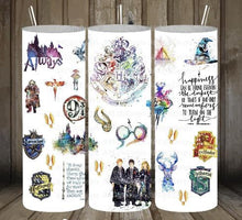 Load image into Gallery viewer, HP watercolor  Tumbler
