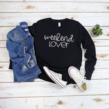 Load image into Gallery viewer, Weekend Lover - Screen Print Transfer Graphic Tee
